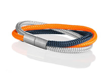 Lade das Bild in den Galerie-Viewer, !NEU! 8MM Tau 3-fach gewickelt Grau-Blau-Orange
