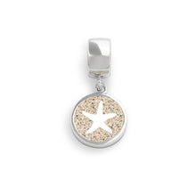 Lade das Bild in den Galerie-Viewer, Charm F161.Seestern mit Strandsand