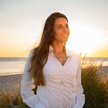 Lade das Bild in den Galerie-Viewer, Anhänger "Kompass" Strandsand P4050 mittel