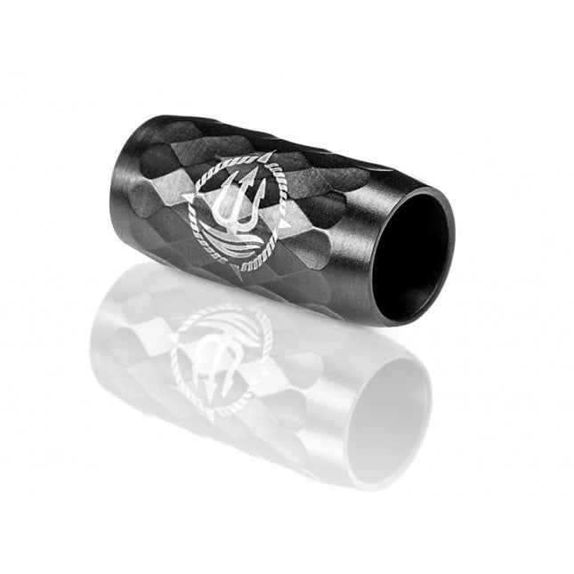 8MM Verschluss Schwarz Facettiert